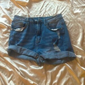 Cuffed shorts not sure from where never worn